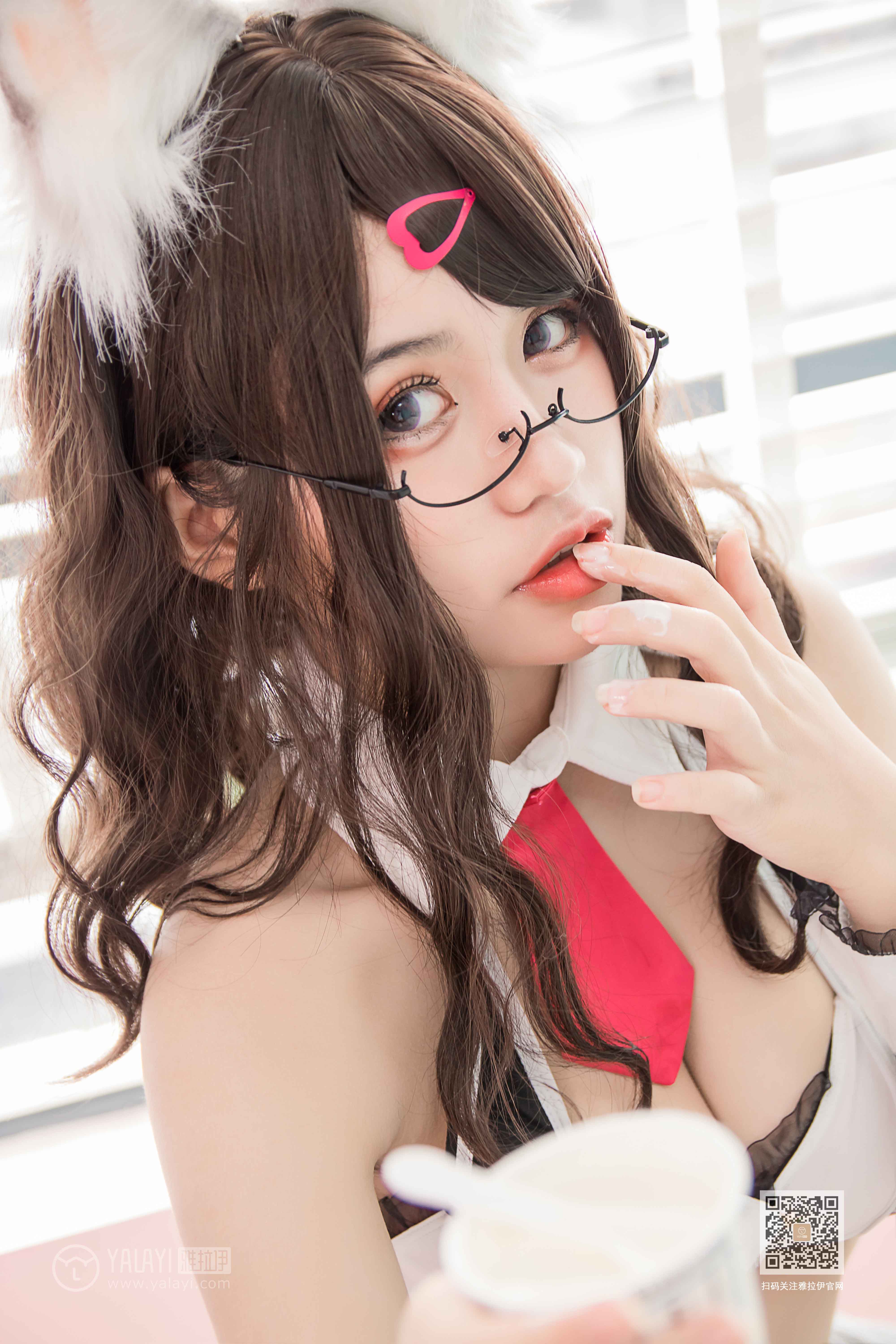[YALAYI雅拉伊]2020.03.07Y567莉娜《狐耳娘》插图3